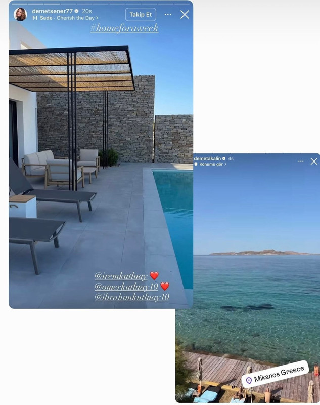 Eski manken Demet Şener'den cesur tatil paylaşımı! Bikinili haliyle sere serpe uzandı - Resim: 3