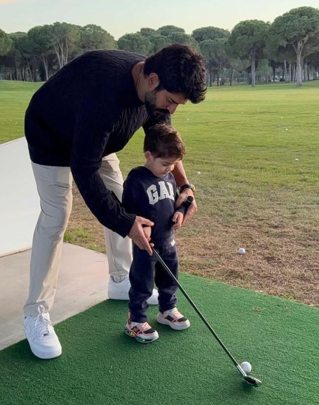 Burak Özçivit'in babalık paylaşımı sosyal medyayı salladı! Minik Kerem ilgi odağı oldu - Resim : 5