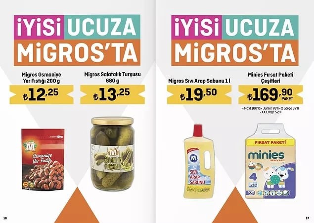 Fırsatları kaçırmayın! 1 litre ayçiçek yağı 21 TL! Migroskop kataloğu çıktı! Sınırlı bir süre için çok sayıda üründe inanılmaz indirimler! - Resim : 9