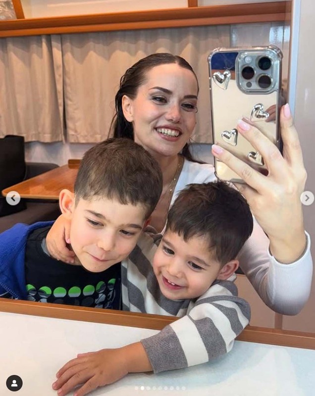 Fahriye Evcen’den Instagram paylaşımları! Kerem ve Karan büyüyor! İşte son halleri - Resim: 5
