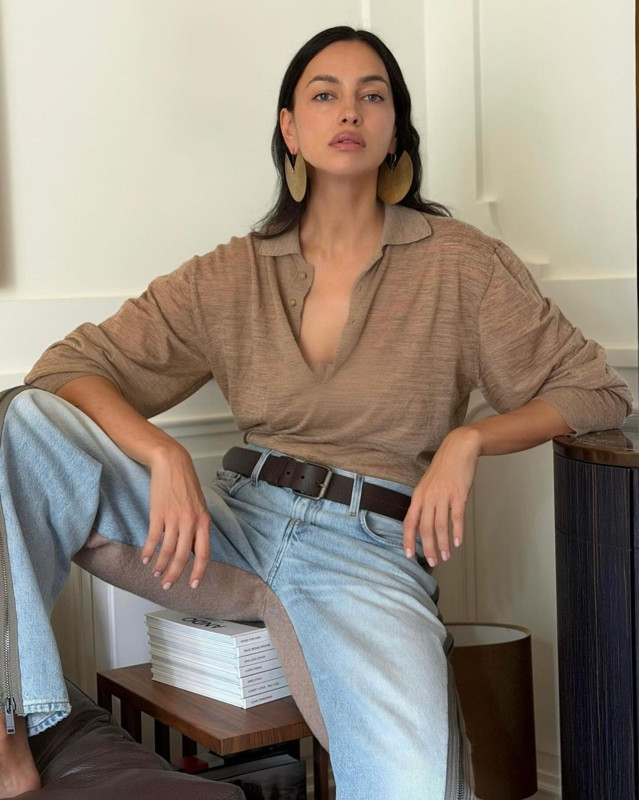 Irina Shayk’tan cesur paylaşım! Karın kaslarını sergiledi - Resim: 6