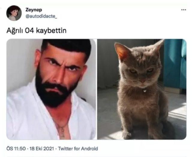 Sosyal medyada akım başlattı! Ağrılı 04 kızgın yüz ifadesi ile TikTok fenomeni oldu! - Resim : 2