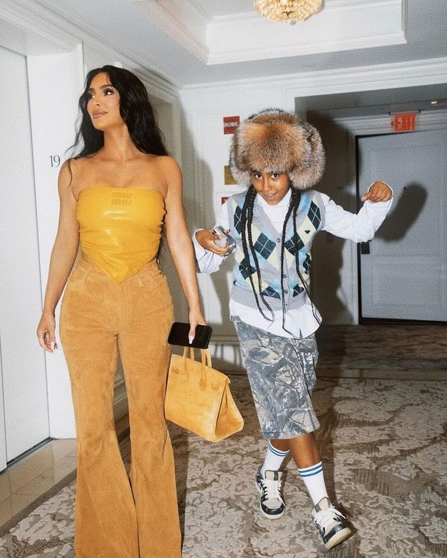 ABD'li ünlü televizyon yıldızı Kim Kardashian'ın 5 yaşındaki oğlu sinema sektörüne adım atıyor! - Resim: 4