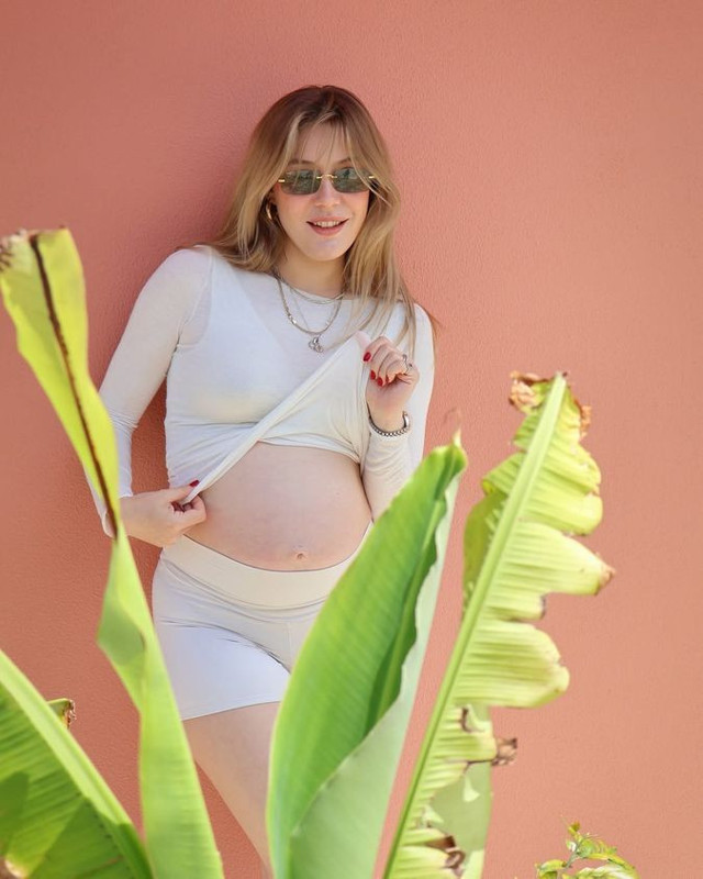 Anne olmak için gün sayan Ege Kökenli'den karnı burnunda pozlar! Beğeni yağmuruna tutuldu - Resim: 4