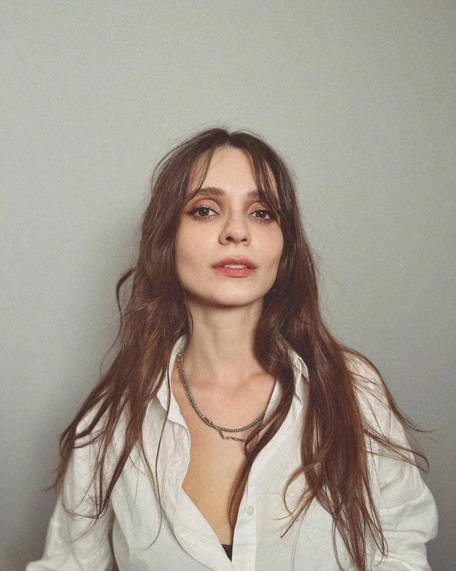 Anne olmak için gün sayan Meriç Aral'dan karnı burnunda pozlar! Büyüyen karnı dikkat çekti - Resim: 3