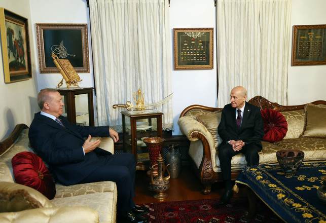 Cumhurbaşkanı Erdoğan ve Bahçeli arasında kritik görüşme - Resim : 3