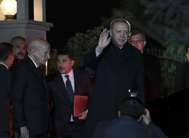 Cumhurbaşkanı Erdoğan ve Bahçeli arasında kritik görüşme - Resim : 2