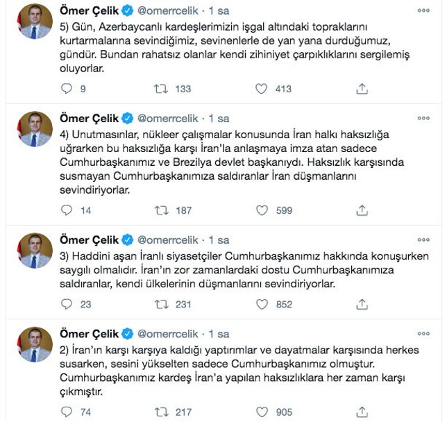 Sözcü Çelik'ten İran'a sert tepki! - Resim : 1