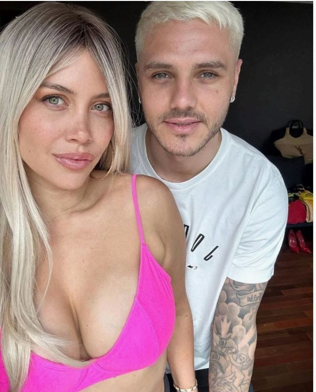 Velayet savaşı sürüyor! Galatasaraylı Mauro Icardi'den eski eşi Wanda Nara'ya olay maskeli gönderme! - Resim: 2