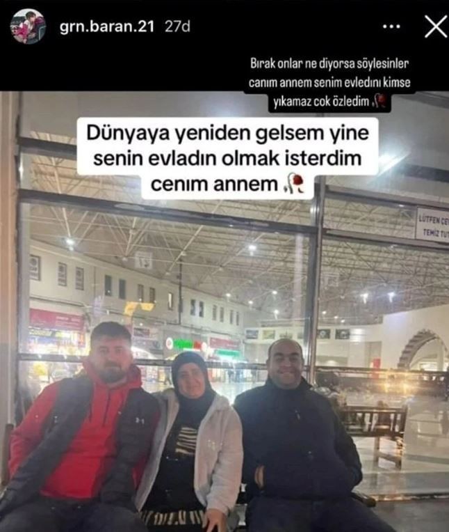 Narin'in abisinin sosyal medya paylaşımları gündem olmuştu! Annesini ve kardeşini savundu, o ismi suçladı! - Resim: 3