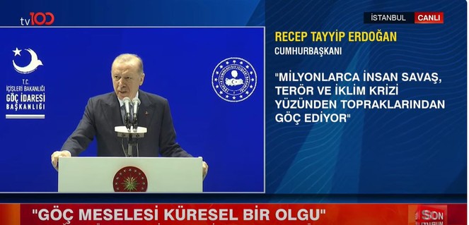Cumhurbaşkanı Erdoğan'dan önemli açıklamalar! Türkiye'de kaç göçmen var? - Resim : 1