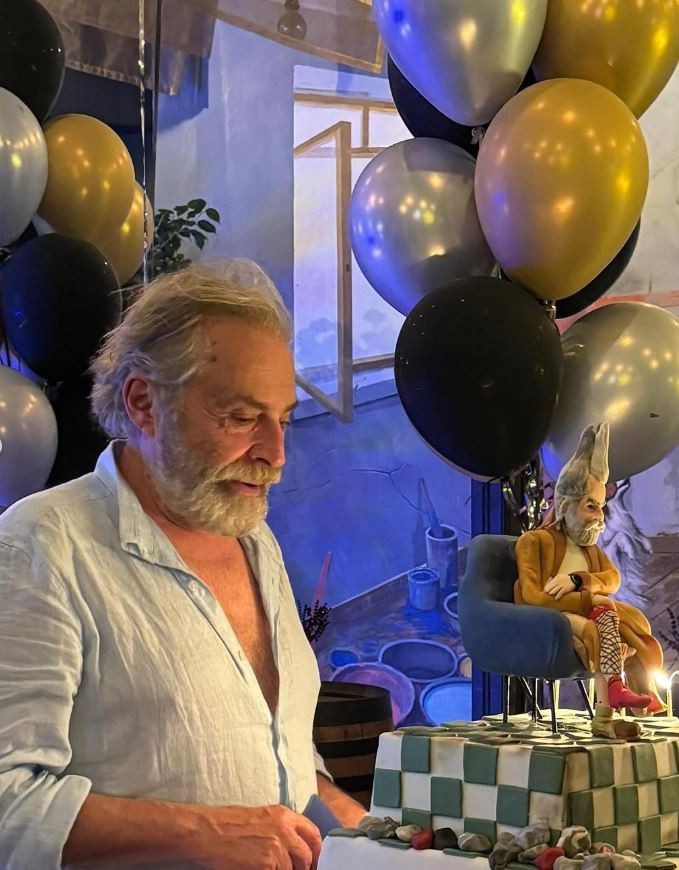 Usta oyuncu Haluk Bilginer'e doğum günü sürprizi! "Muhteşem bir şeydi" - Resim : 3