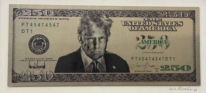 ABD para tarihinde bir ilk kapıda! Trump'lı 250 dolar mı geliyor? 'Kongre onaylarsa hazırız' - Resim : 1