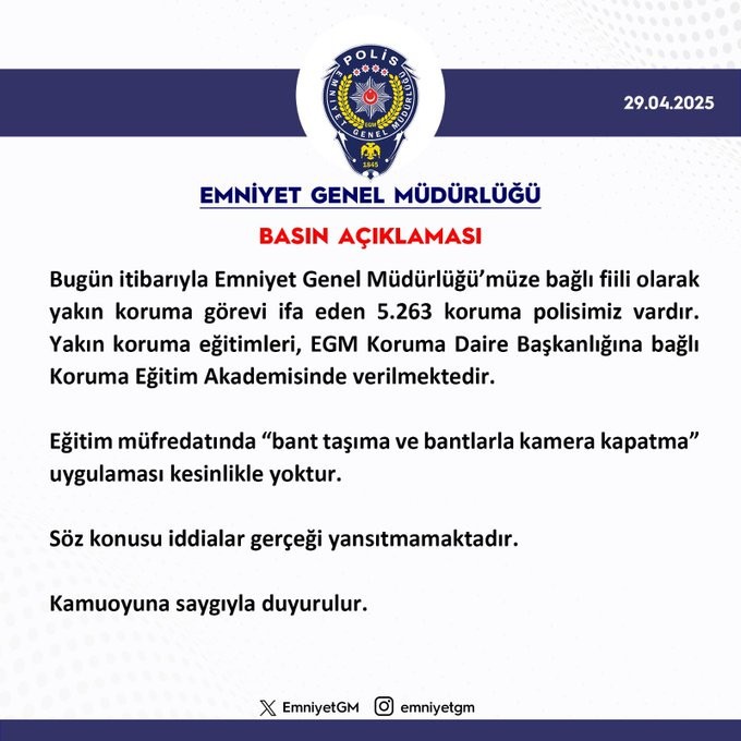 Bakan Yerlikaya'dan Özgür Özel'e yanıt: Koruma polislerinin böyle bir görevi yok - Resim : 1