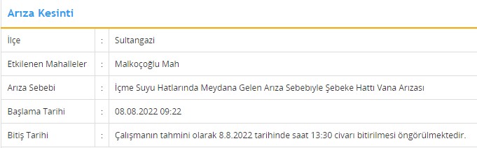 İSKİ uyardı! Bu ilçeler su depolasın! 8 Ağustos 2022 sular ne zaman gelecek? 8 Ağustos su kesintisi olan ilçeler hangileri? İSKİ... - Resim : 7