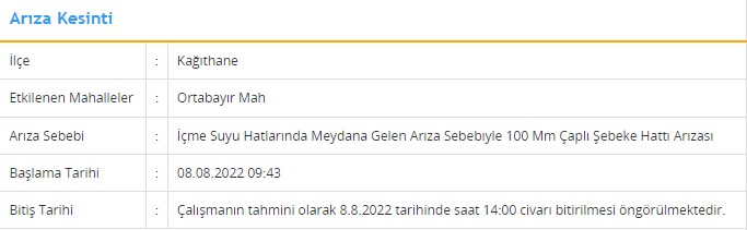 İSKİ uyardı! Bu ilçeler su depolasın! 8 Ağustos 2022 sular ne zaman gelecek? 8 Ağustos su kesintisi olan ilçeler hangileri? İSKİ... - Resim : 5