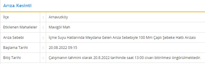 Bu beş ilçe dikkat etsin! Kovlarınızı hazırlayın! 20 Ağustos 2022 sular ne zaman gelecek? 20 Ağustos su kesintisi olan ilçeler hangileri? İSKİ... - Resim : 2