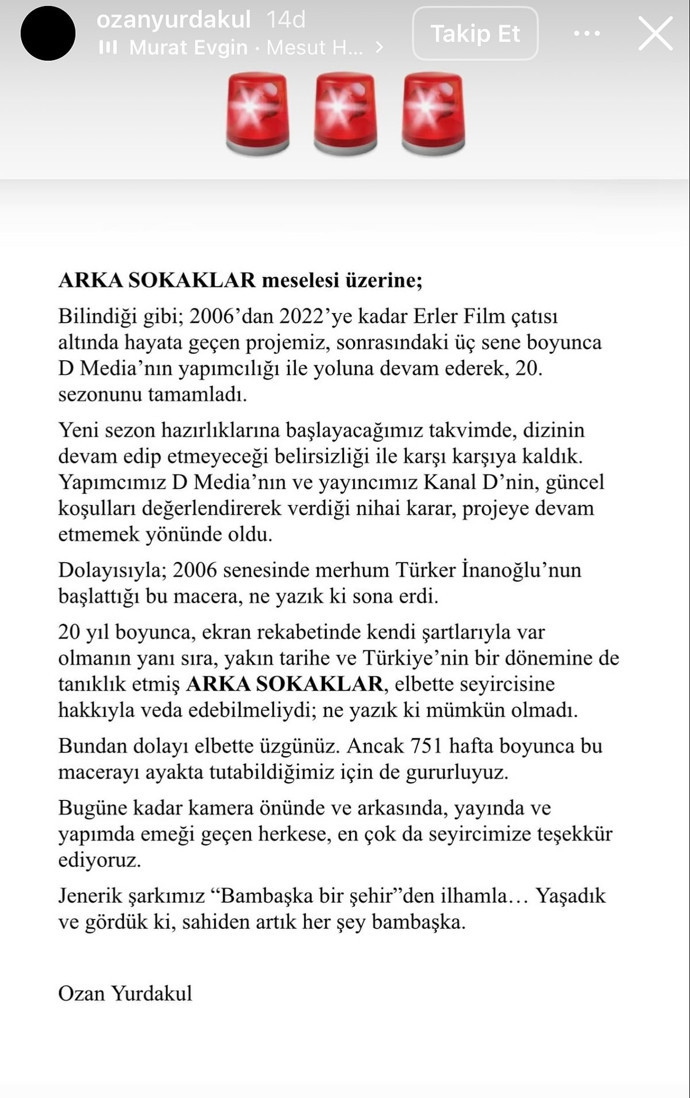 Arka Sokaklar için karar verildi! Seyirciyi üzecek haber geldi - Resim : 2