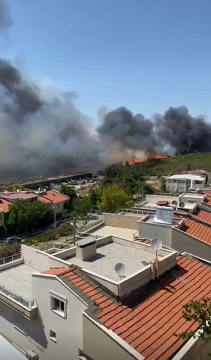 Ciğerlerimizi yakan yangınlarda son durum! Birçok noktada alevlerle mücadele ediliyor - Resim : 8
