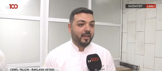 tv100 lezzetin merkezi Gaziantep'te! Türkiye'nin gurur tatlısı: Baklava! Tülden ince hamuruyla UNESCO'dan tescilli - Resim : 1