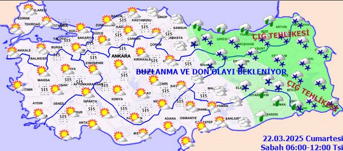 Meteoroloji paylaştı: Hafta sonu hava nasıl olacak? - Resim : 1