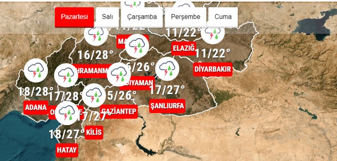 Hatay, Kilis, Adana, Osmaniye, Gaziantep, Adıyaman, Diyarbakır ve Şanlıurfa dikkat! Pazartesi'den Cuma'ya kadar geçerli. Bakmadan gece uyumayın - Resim : 1