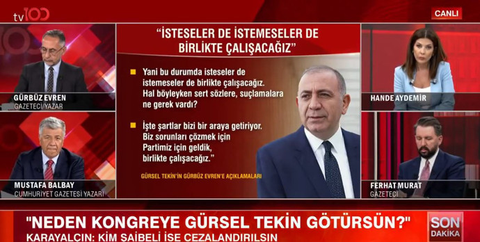  Özgür Özel’den tv100’e özel açıklamalar: ‘‘15 Eylül’de ‘Butlan’ çıksa bile...’’ - Resim : 1