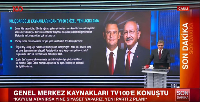CHP yeni parti mi kuracak? Kılıçdaroğlu'na yakın kaynaklar ve CHP'li kurmaylardan tv100'e özel açıklamalar! - Resim : 1
