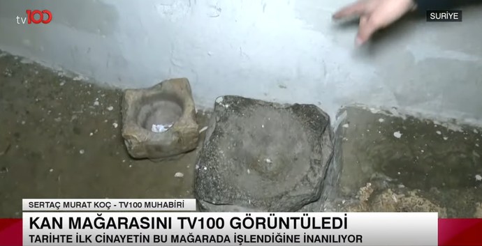 Tarihte ilk cinayetin işlendiği Kan Mağarasını tv100 görüntüledi: İşte Kasiyon Dağı'nda bulunan o mağara! - Resim : 2