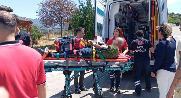 Tunceli’de doğada tek 1 ısırıkla öldüren sürüngenin saldırısına uğradı! Helikopterle taşındı - Resim : 1