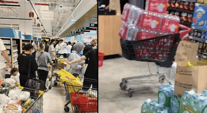 Milyarderlerin şehrinde su kuyruğu! Hayatları bir g&uuml;nde tersine d&ouml;nd&uuml; - Resim : 2