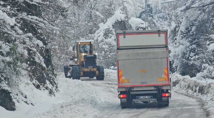 Zonguldak’ta 67 köy yolu ulaşıma kapandı: Taşımalı eğitime 1 gün ara verildi! - Resim : 3