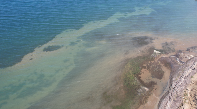Yalova'da korkutan görüntü! Deniz suyu yaklaşık 5 metre çekildi - Resim : 2