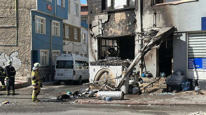 Kütahya'da iş yerinde patlama! Çok sayıda yaralı var - Resim : 1