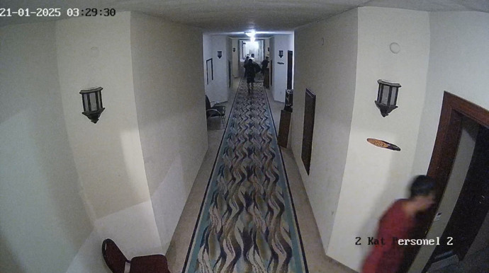 Kartalkaya otel faciasında yeni görüntüler ortaya çıktı! Dehşet anları kameraya yansıdı - Resim : 1