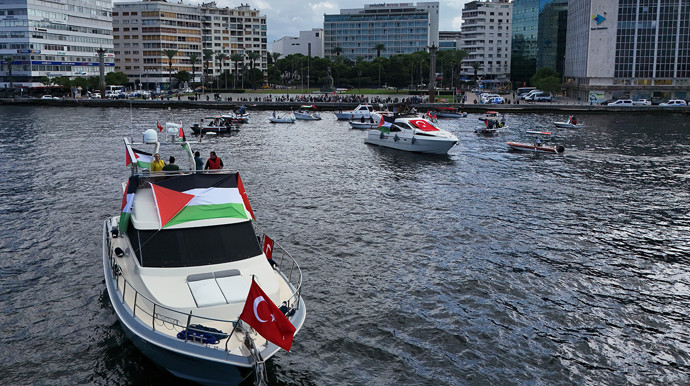 Türkiye Gazze için ayakta! İstanbul, Ankara ve İzmir'de Gazze'ye destek gösterisi... - Resim : 4
