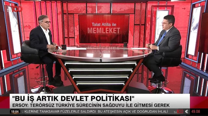 MHP Genel Başkan Başdanışmanı Prof. Dr. Ruhi Ersoy'dan tv100'e özel açıklamalar: Bu iş artık devlet politikası noktasında - Resim : 1