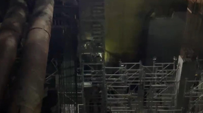 Beyoğlu'nda metro inşaatında iskele çöktü: 1 işçiden acı haber geldi - Resim : 2