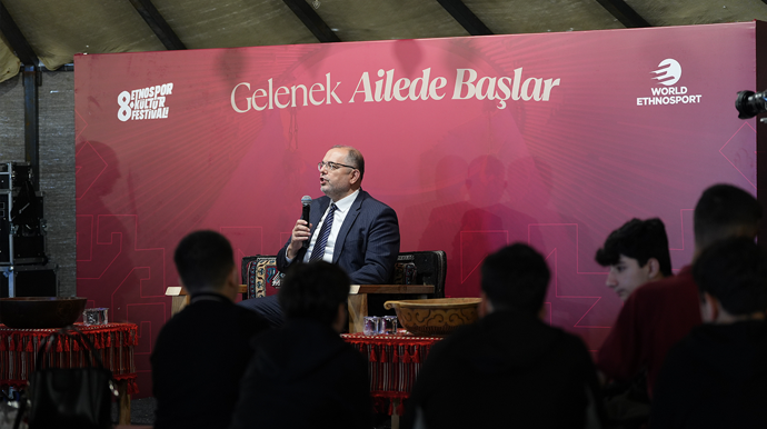 8. Etnospor Festivali&rsquo;nde renkli g&ouml;r&uuml;nt&uuml;ler! K&uuml;lt&uuml;r, spor ve m&uuml;zik bir araya geldi - Resim : 2
