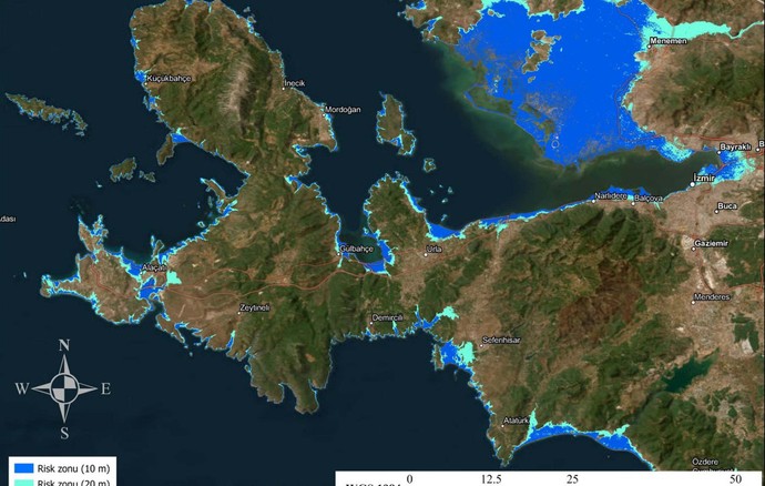 Santorini'deki sismik hareketlilik Türkiye'yi ne kadar etkiler? Uzmanlar taşkın riskini belirledi! - Resim : 1