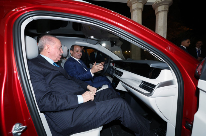 Cumhurbaşkanı Erdoğan, Sisi’ye Togg hediye etti - Resim : 2