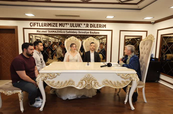 26.06.2026’da Şahinbey’de nikâh yoğunluğu! 126 çift aüynı gün “Evet” dedi - Resim : 2