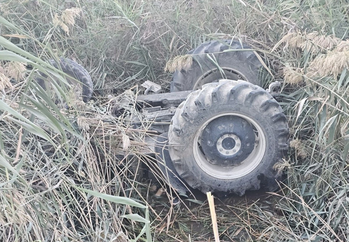 Mersin’de korkunç kaza! Traktörü izinsiz aldı, faciayla bitti! - Resim : 1