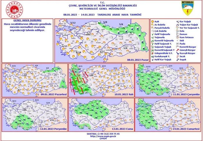 Kar, sağanak, sis ve pus... Hepsi birden geliyor! Tüm yurt donacak - Resim : 1