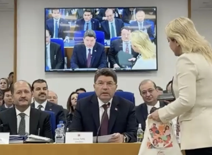 CHP'li Asu Kaya, Bakan Tunç'un konuşmasını böldü! Bakan Tunç'tan tepki: 'Siz kadına şiddetle ilgili ne yaptınız? Şov yapmayın' - Resim : 1