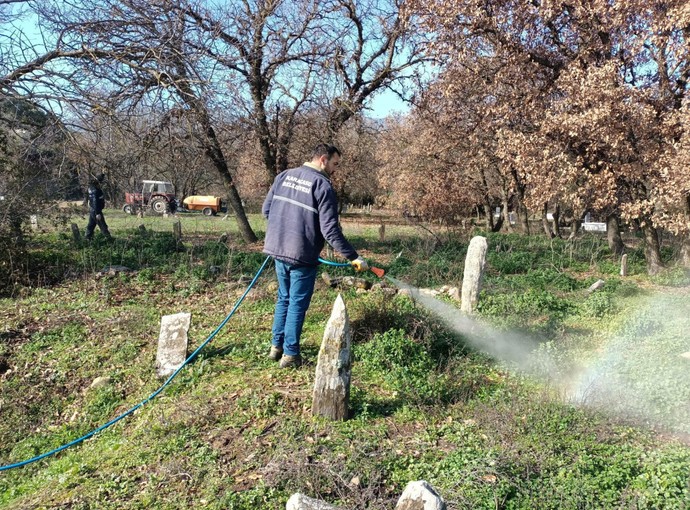 Aydın'da görevli ekipler, hazırlıklara başladı. Her yeri ilaçlıyorlar - Resim : 1