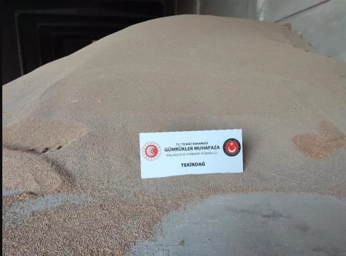 Ticaret Bakanlığı duyurdu! Tekirdağ'da 84 ton kaçak buğday ele geçirildi - Resim : 1