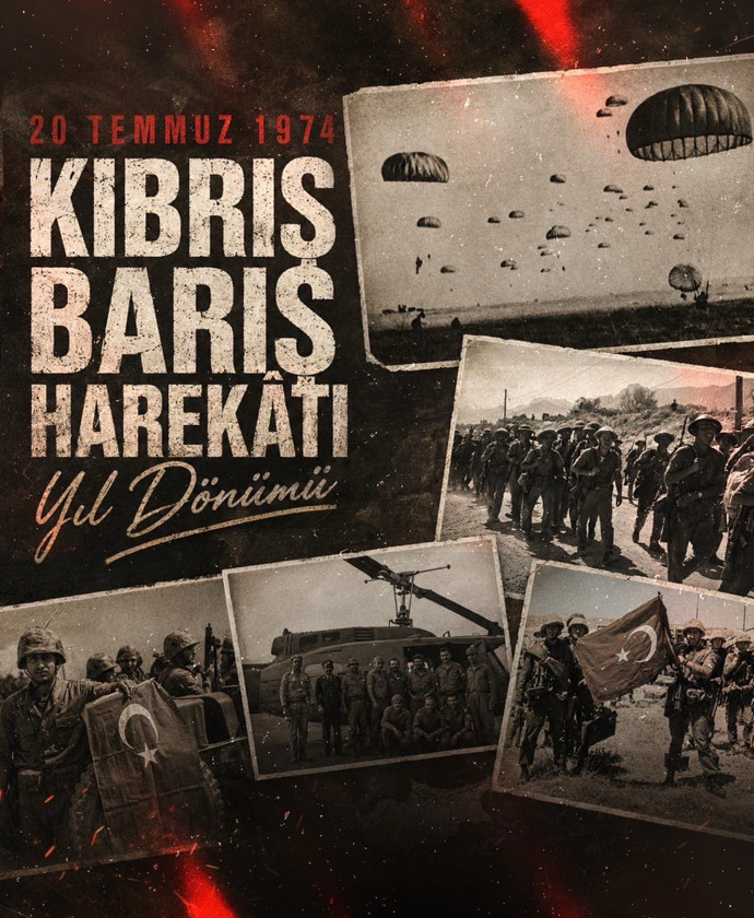 Duran’dan Kıbrıs Barış Harekâtı’nın 52’nci yıl dönümü mesajı: Mavi Vatan’daki haklarımız tavizsiz korunacak - Resim : 2