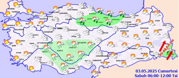 Meteoroloji'den kritik uyarı: Buralarda yaşayanlar dikkat! Kuvvetli bir şekilde geliyor - Resim : 1