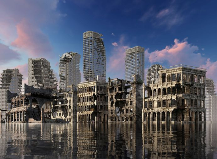 Dünyayı bekleyen büyük felaket resmen bir bölgeden başladı! Türkiye'den 3 il var, bu şehirler sular altında kalacak - Resim: 26